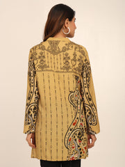 Green Serene Blossoms Tunics