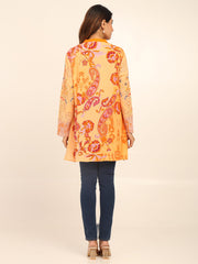 Orange Whimsical Blooms Tunics
