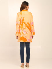 Orange Floral Cascade Tunics