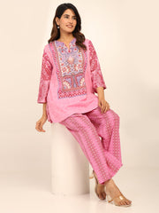 Pink Twilight Garden Co-ord