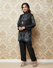 Shadow Play Viscose Value Added Co-ord Set