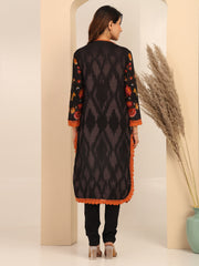 Black Heavenly Blossoms Tunics