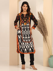 Black Heavenly Blossoms Tunics