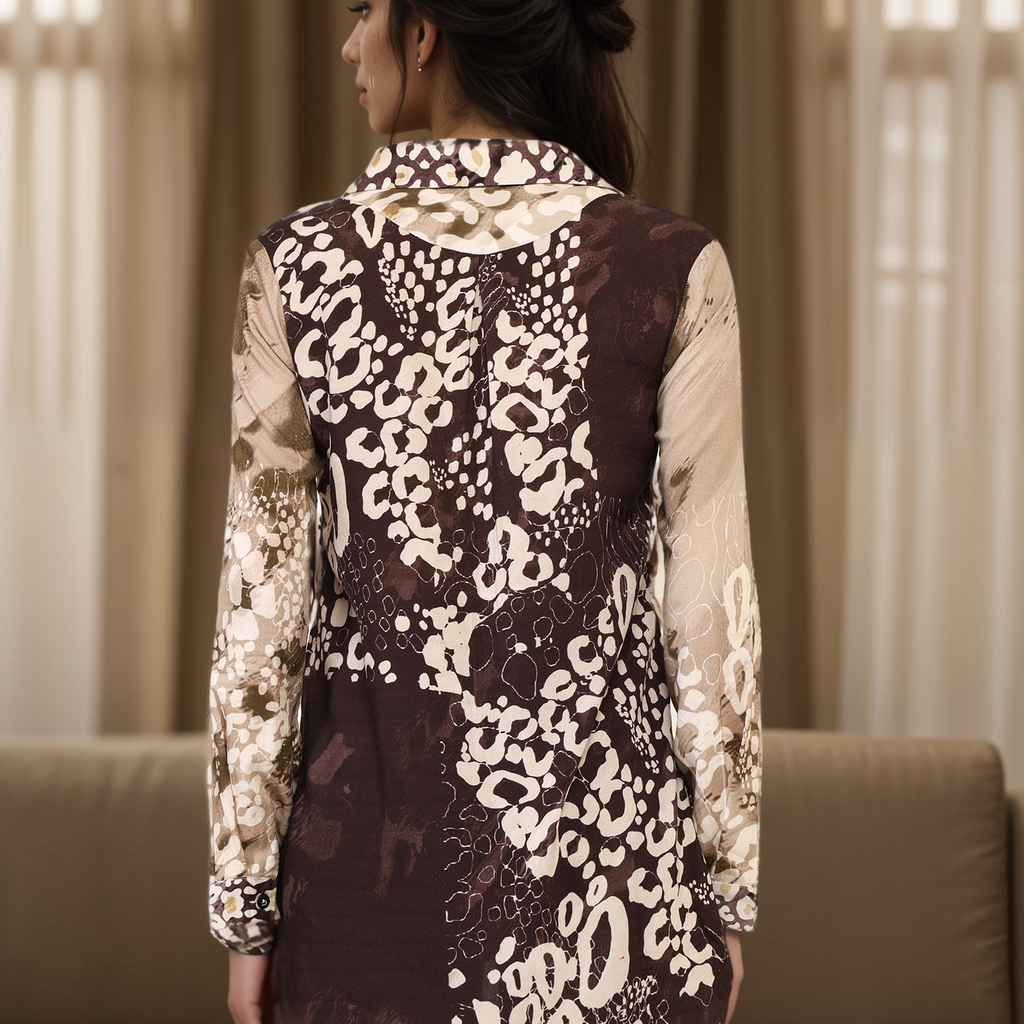 TOSCEE PRINTED TOP TOSCEÉ