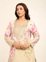 Beige Muse Kurta set