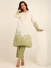 Green Bloom Kurta set
