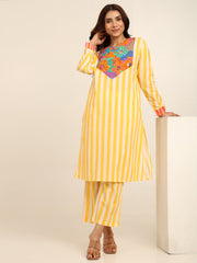 Sunray Stripes Kurta Set