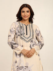 Barely Beige Kurta set