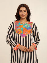 Midnight Stripes Kurta Set