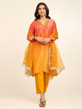 Tangerine Touch Kurta set