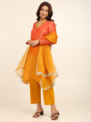 Tangerine Touch Kurta set