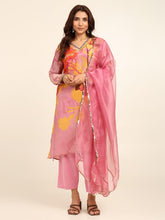 Silken Bloom Kurta set