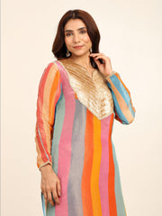 Fuchsia Flow Kurta set