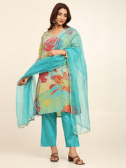 Azure Motif Kurta set