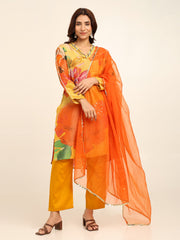 Tangerine Touch Kurta set