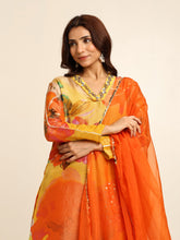 Tangerine Touch Kurta set