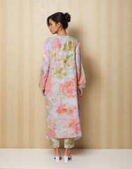 Mint Whisper Viscose Value Added Kurta Set