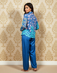 Pattern Play Printed Satin Shirt