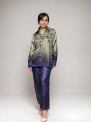 Amethyst Aura Printed Viscose Co-ord