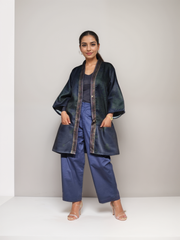 Print Storm printed viscose Jacket