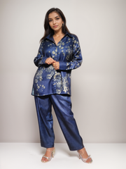 Sapphire Muse printed viscose Coord Set