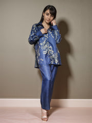 Sapphire Muse printed viscose Coord Set