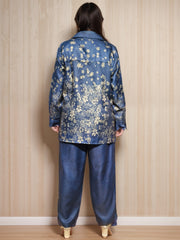 Sapphire Muse printed viscose Coord Set