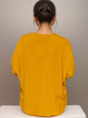 Buttercup Basic Solid Viscose Top