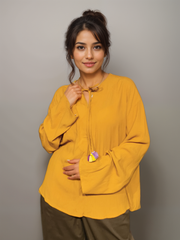 Buttercup Basic Solid Viscose Top
