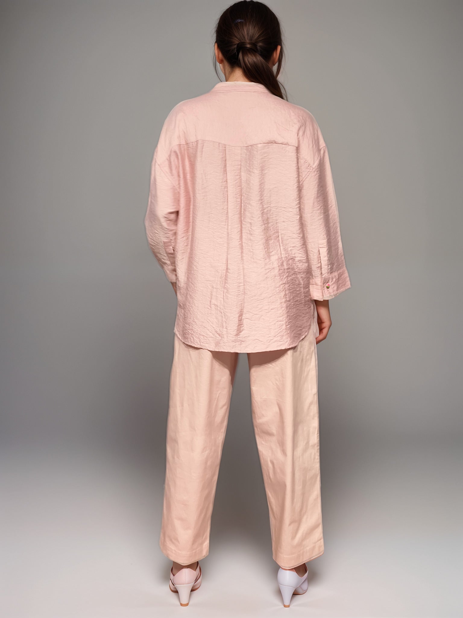 Neutral Note Viscose Solid Shirt