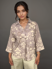 Printscape Viscose Printed Shirt