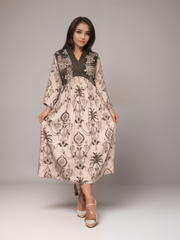 Meadow Mist Printed Viscose Dress