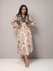 Meadow Mist Printed Viscose Dress