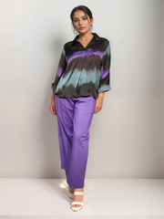 Core Hue Printed Satin Shirt