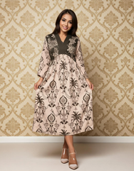Meadow Mist Printed Viscose Dress