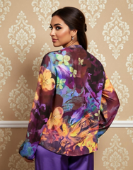 Print Pop Printed Crepe Silk Top