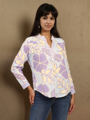 Blue Petal Cascade Tops