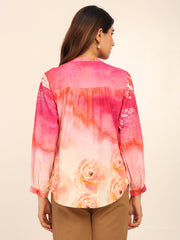 Pink Lush Petals Shirt