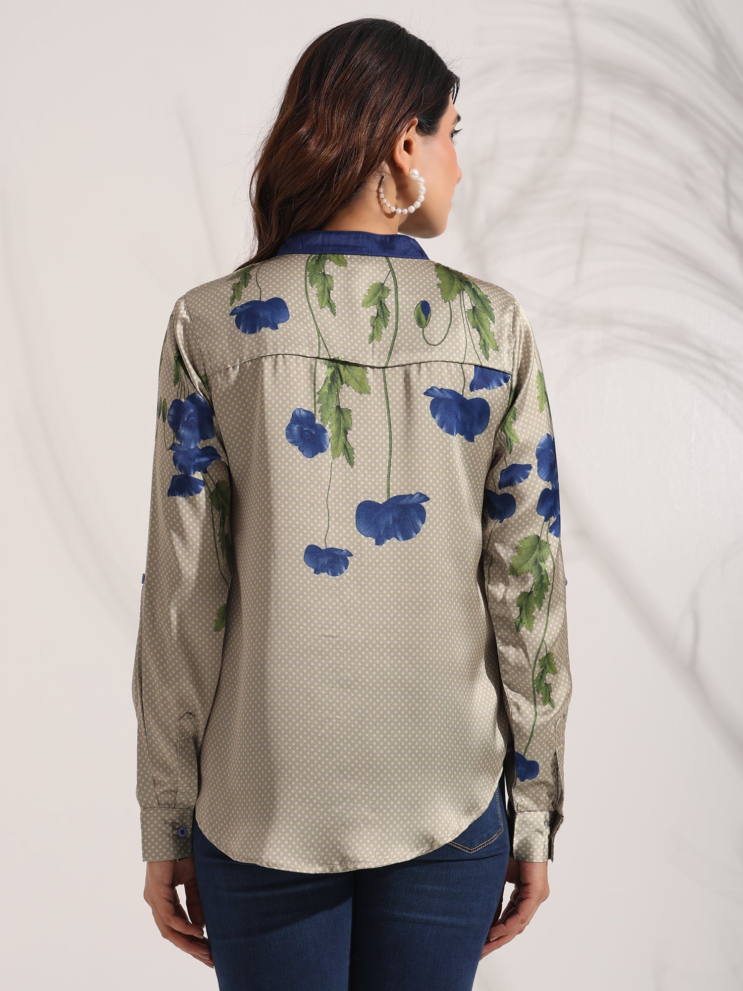 Green Petal Dance Shirt
