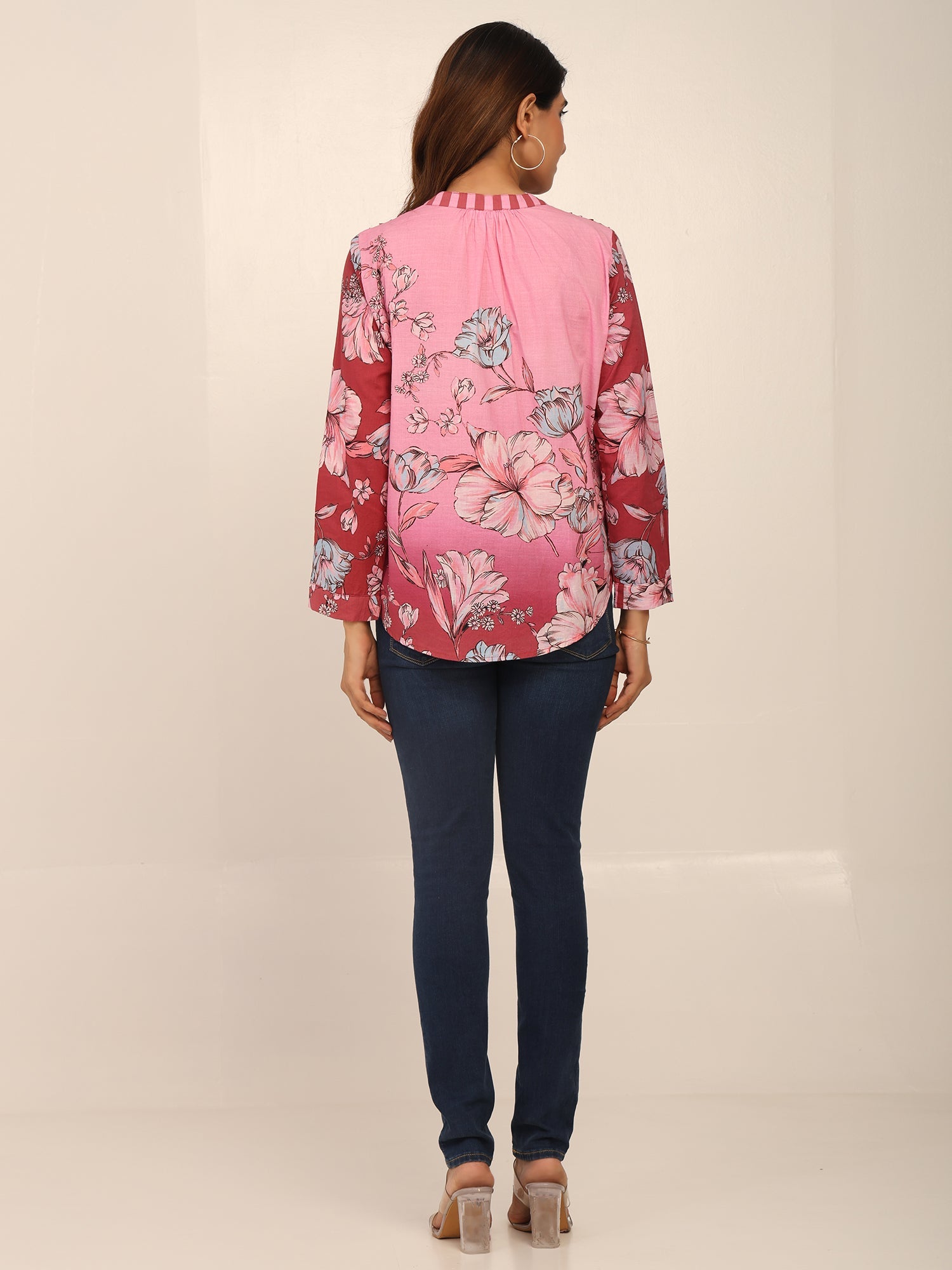 Pink Wildflower Dream Tops