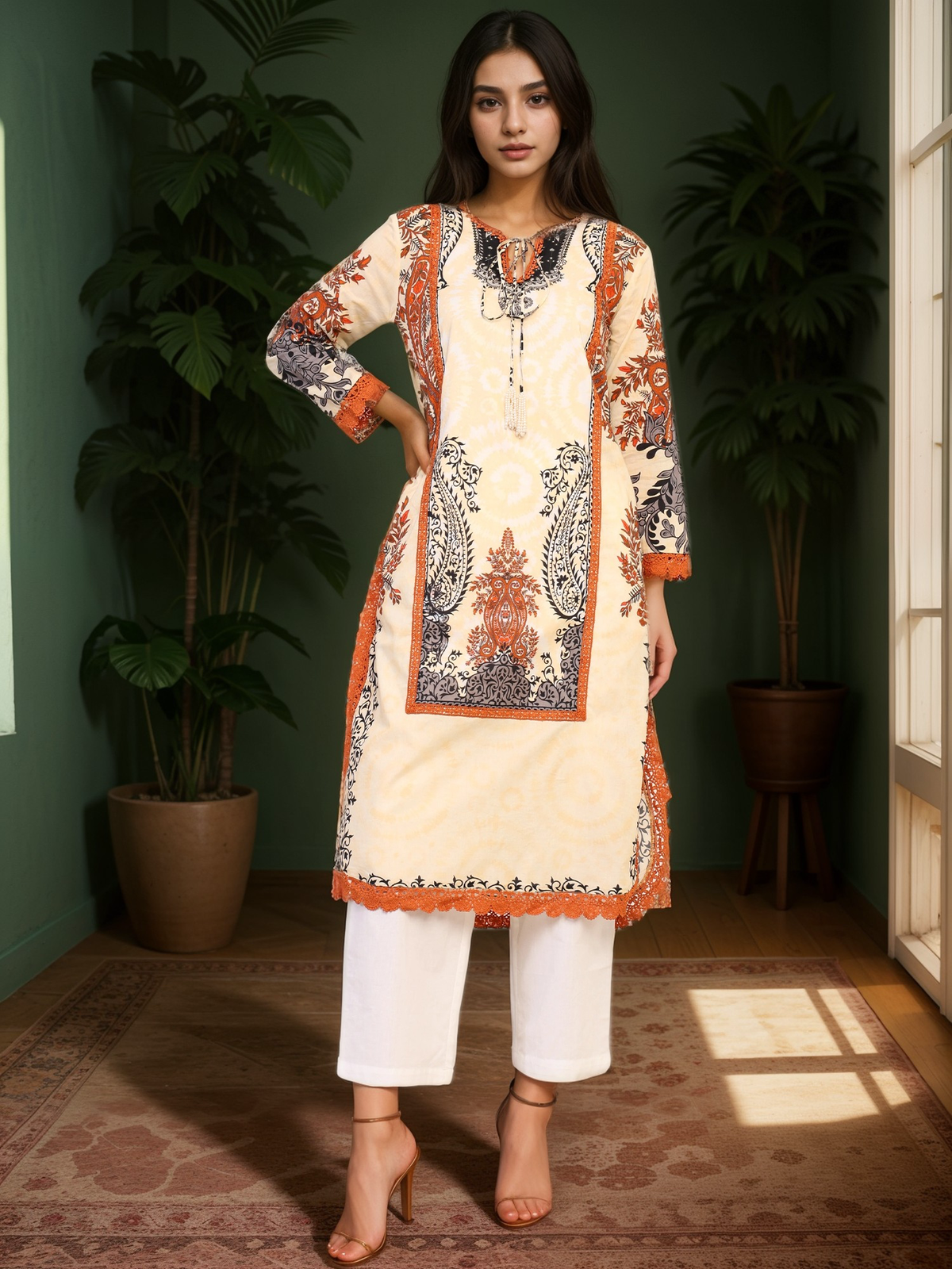 TOSCEE PRINTED TUNIC