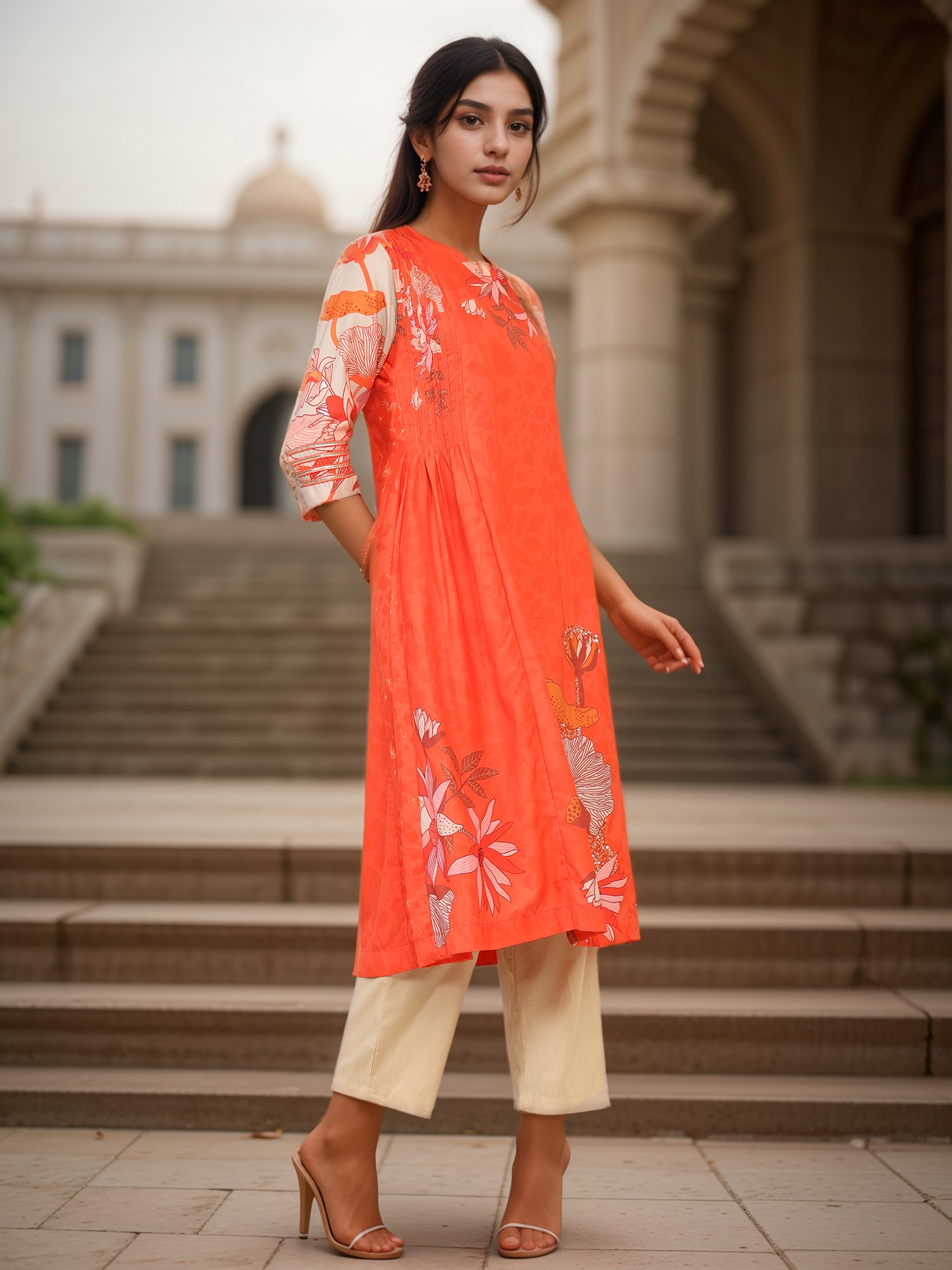 TOSCEE PRINTED KURTA SET