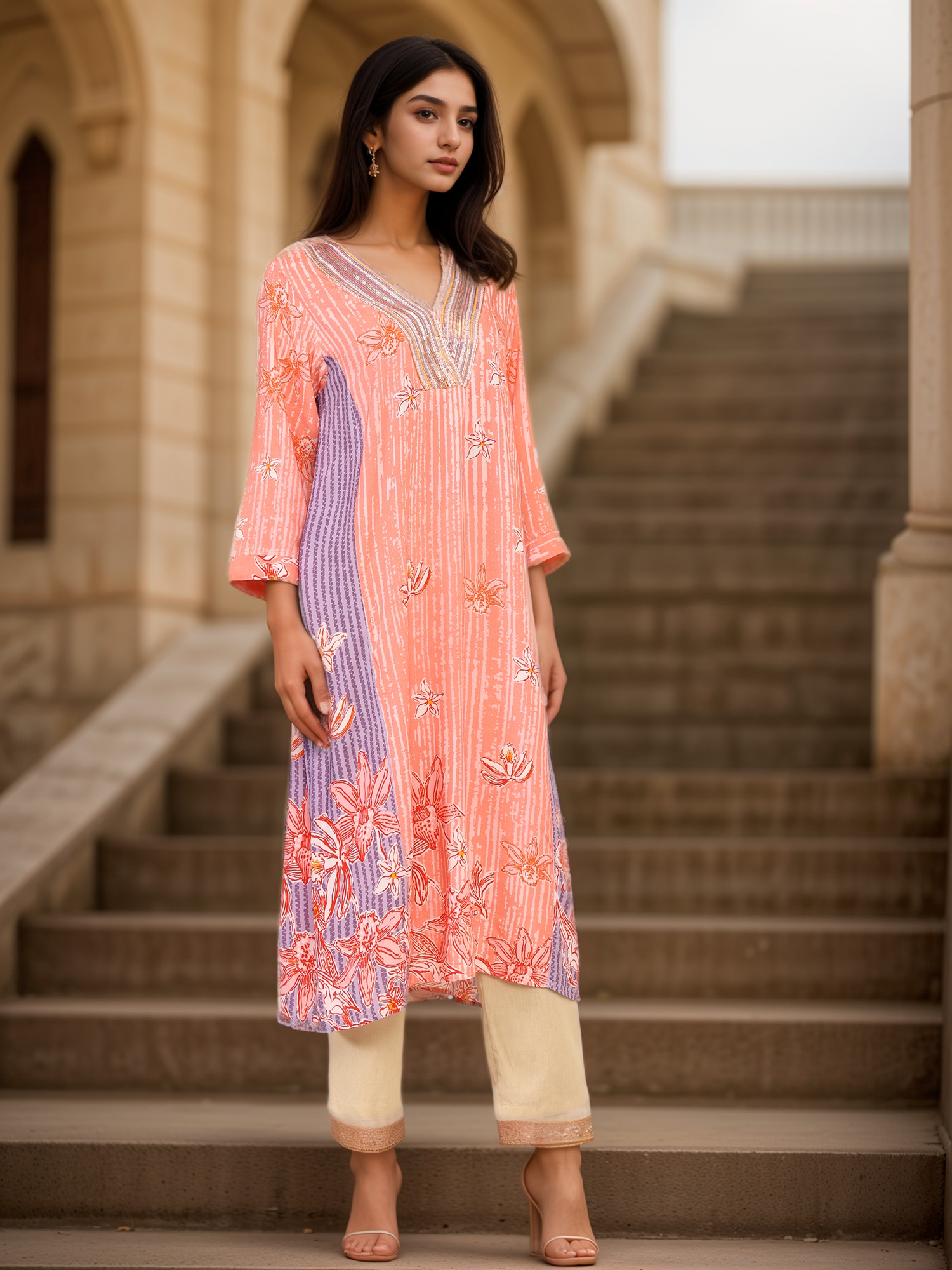 TOSCEE PRINTED TUNIC