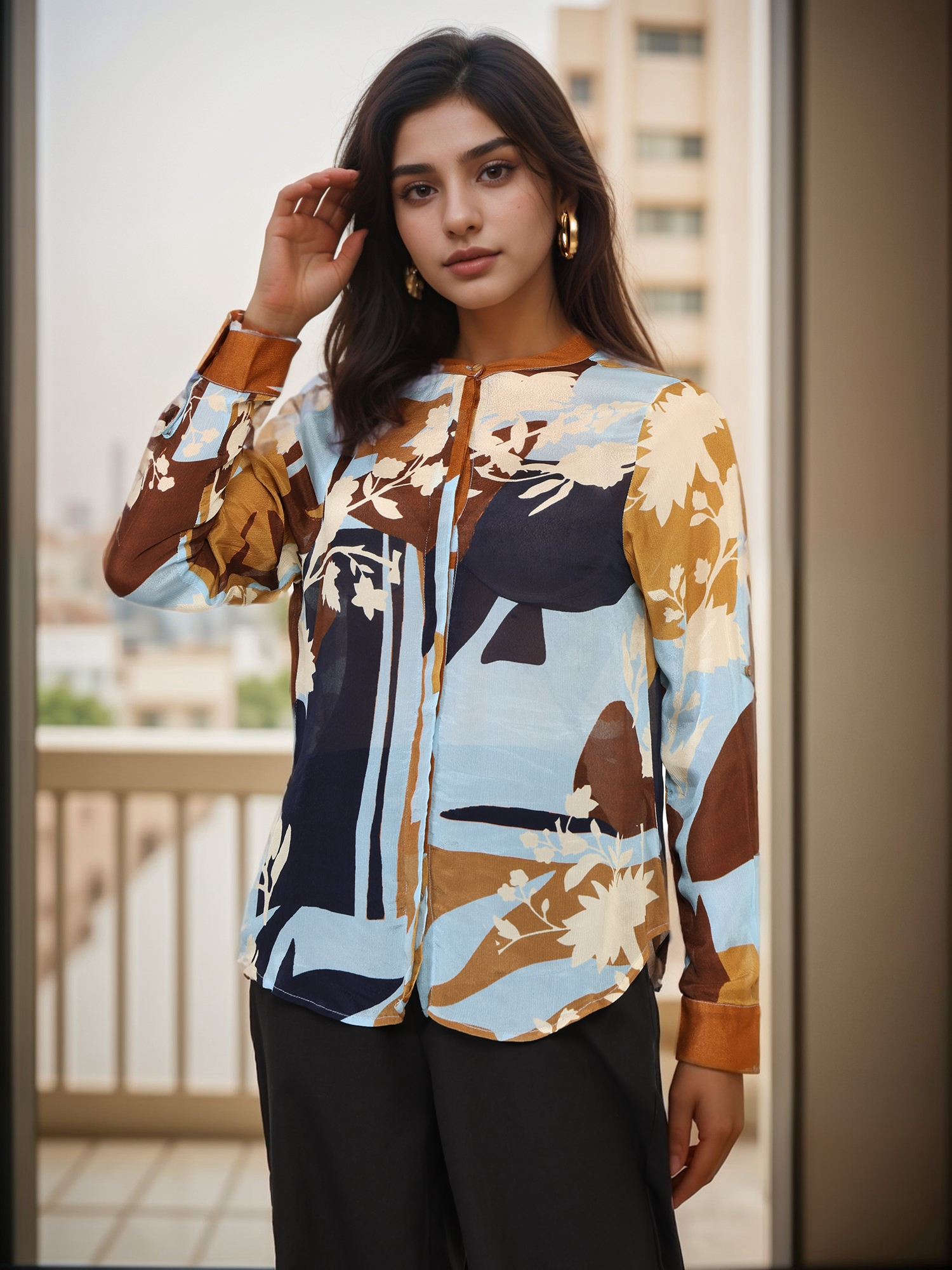 TOSCEE PRINTED SHIRT