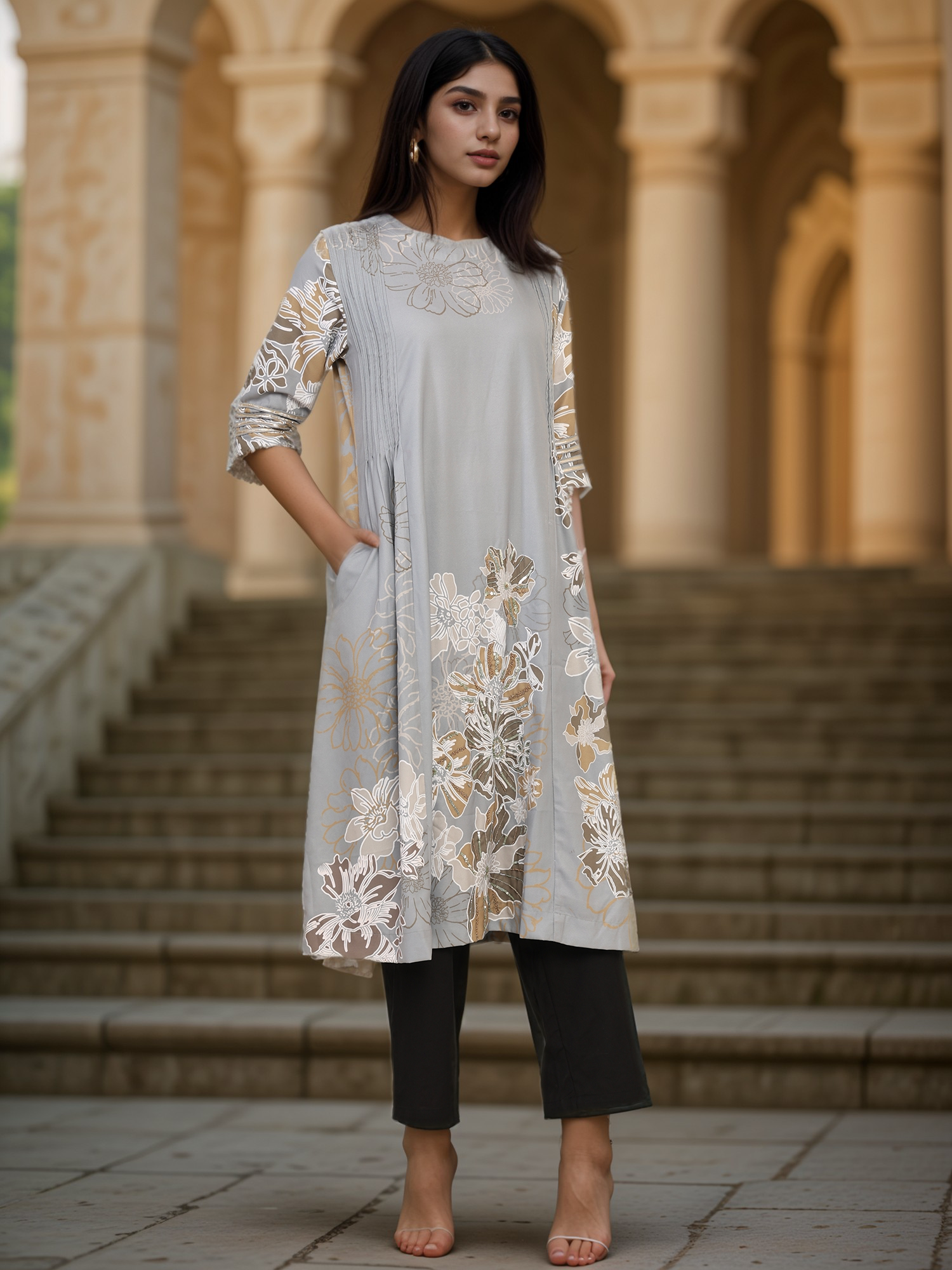 TOSCEE PRINTED KURTA SET