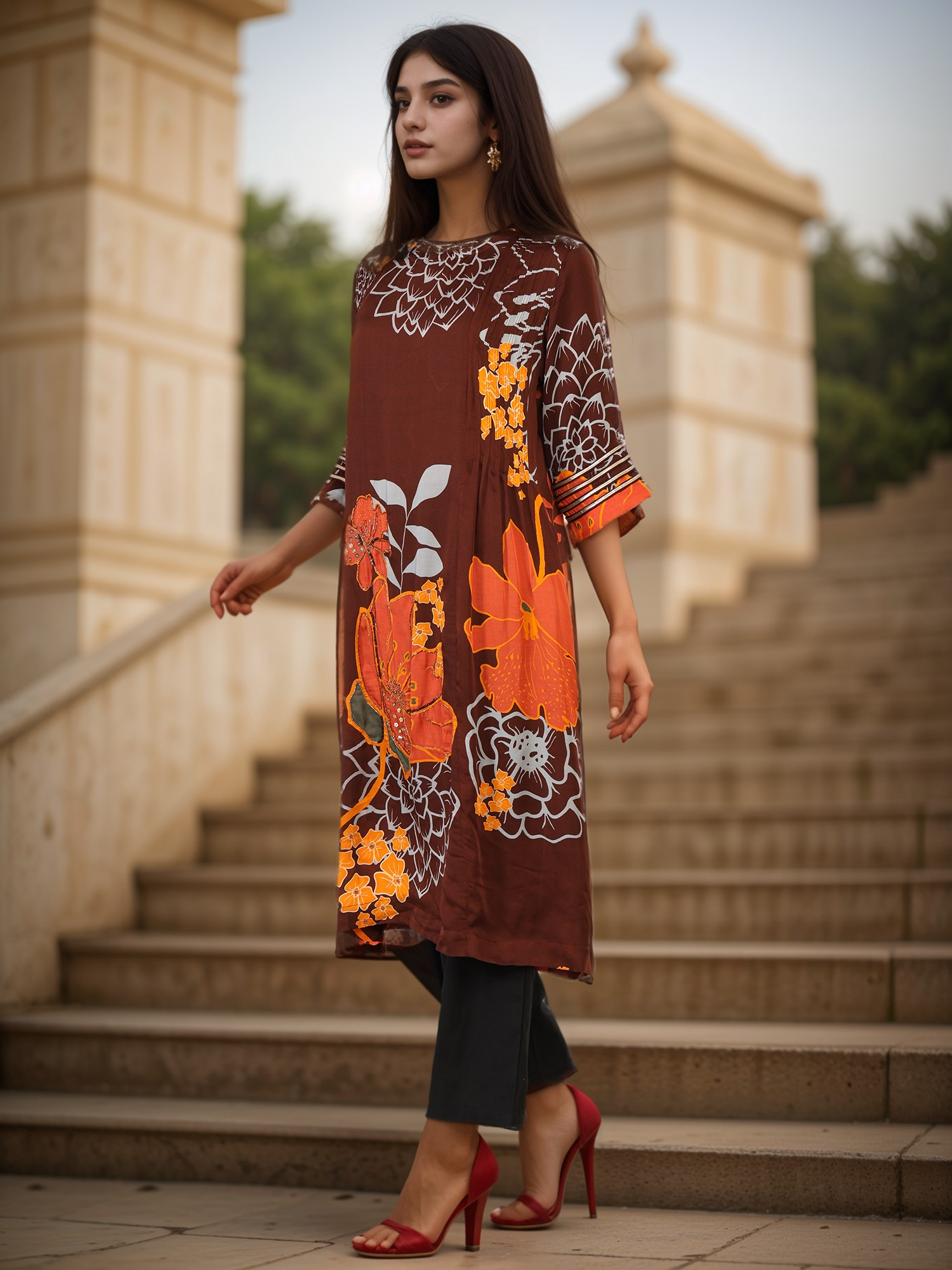 TOSCEE PRINTED KURTA SET