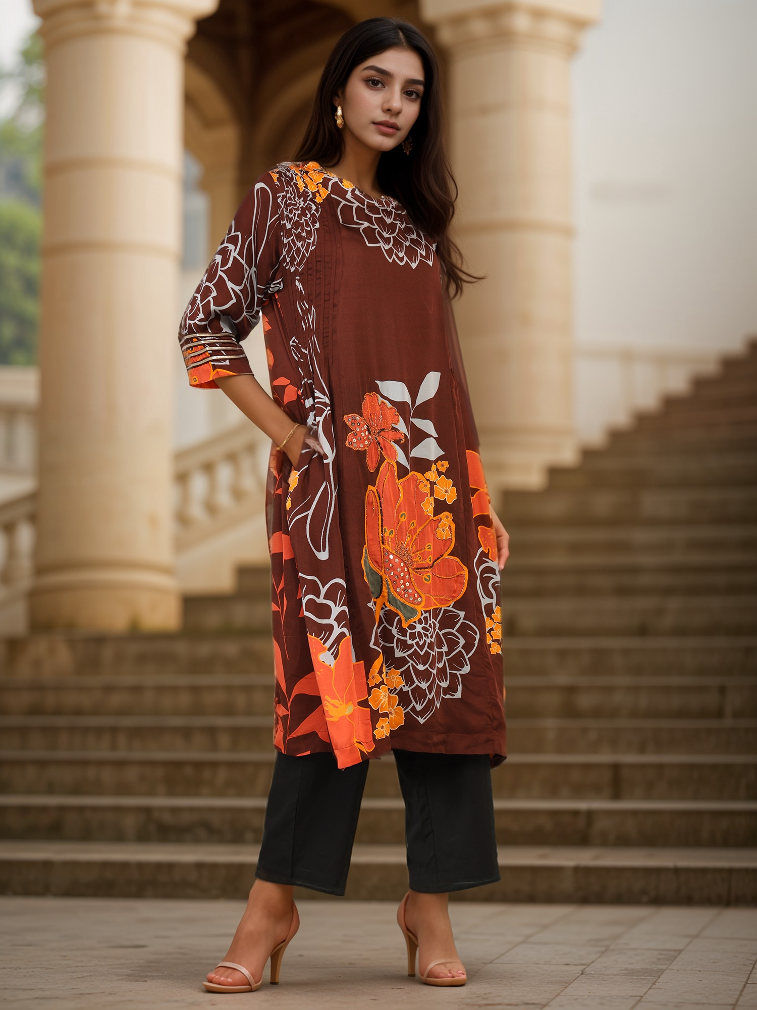 TOSCEE PRINTED KURTA SET