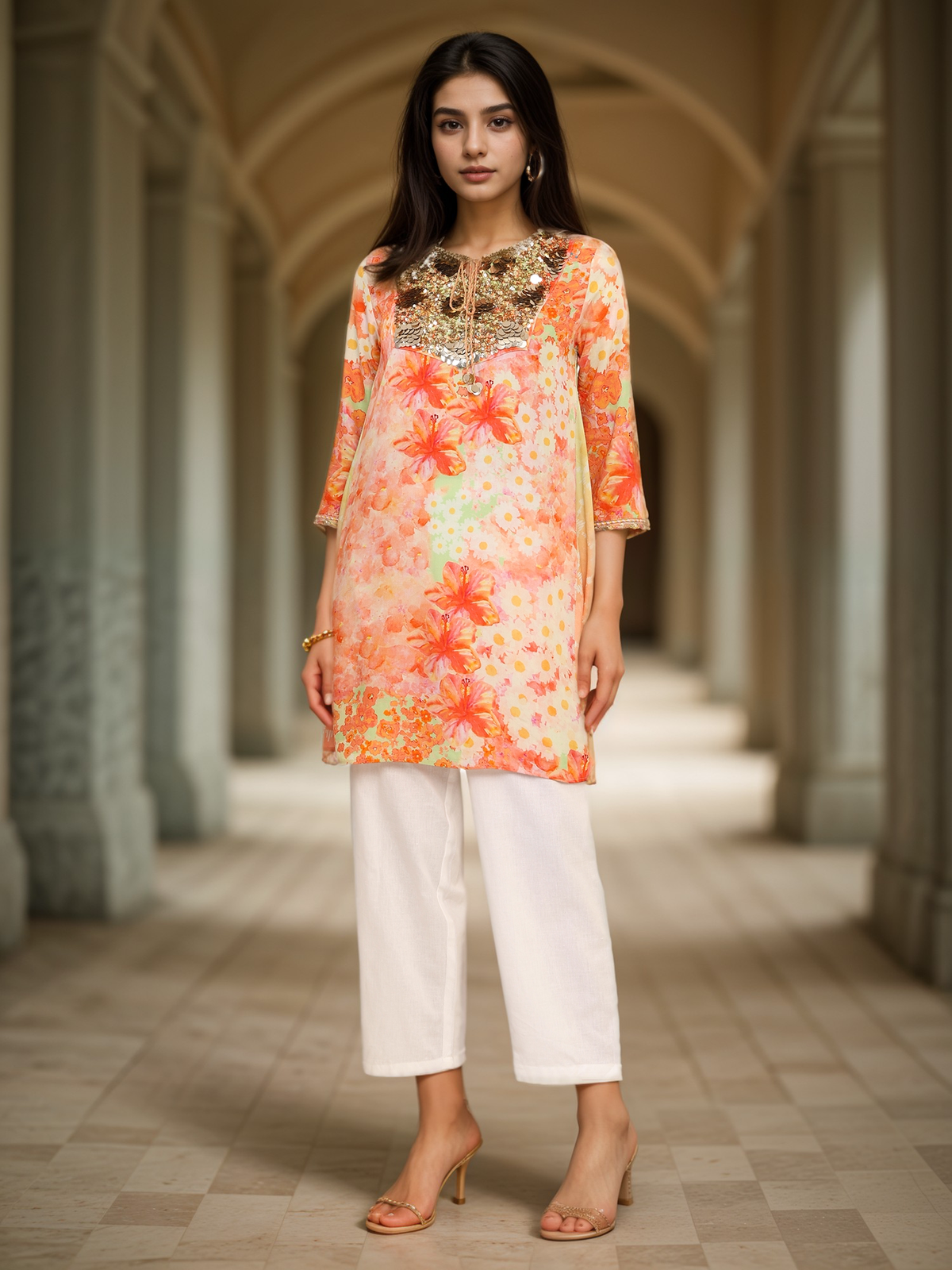 TOSCEE PRINTED KURTA SET