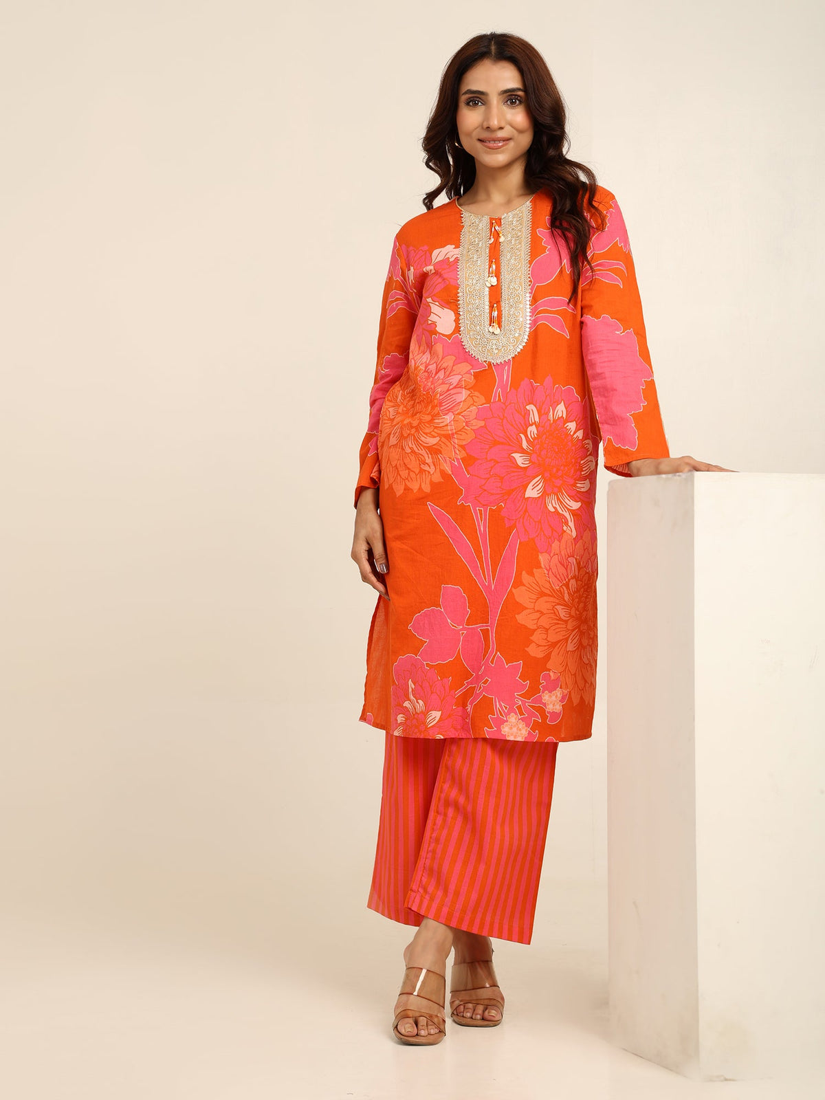 Red Rebel Kurta set