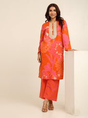Red Rebel Kurta set